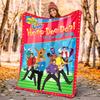 Manta de Flanela The Wiggles Macia Quente para Todas as Estações, Design para Acampamento, Viagem de Carro, Caminhada Sofá, Cama, Escritório Presente Perfeito para Festas