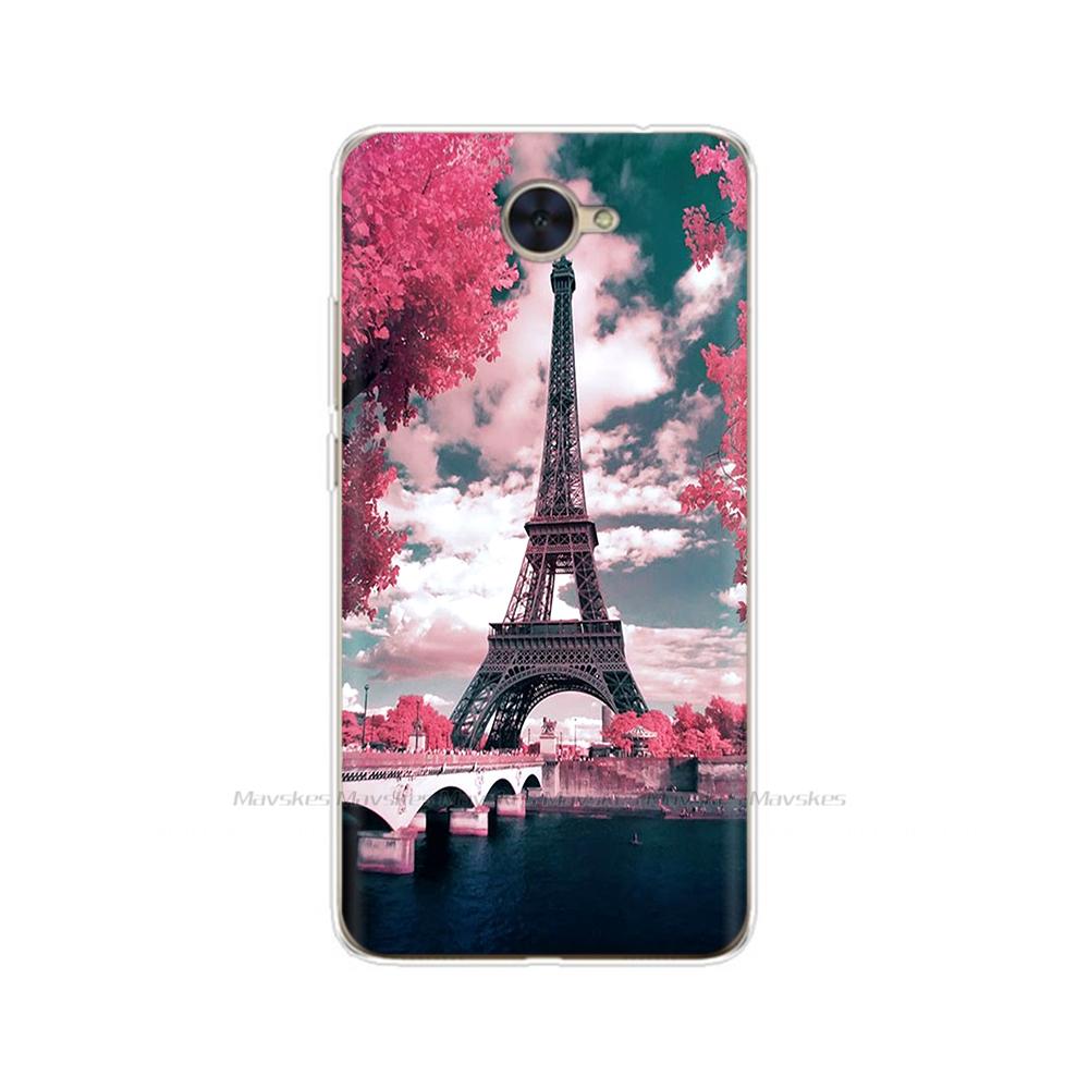 Case for Huawei  Y7 2017 Case Silicone TPU Back Cover Phone Cases For Huawei Y7 TRT-LX1 TRT-LX2 TRT-LX3 Y 7 2017 coque bumper