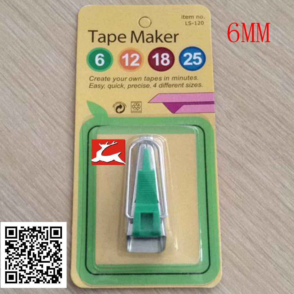 Patchwork Binding & Bias Tape Maker Set with Hemmer Roller Foot (6/12/18/25MM)