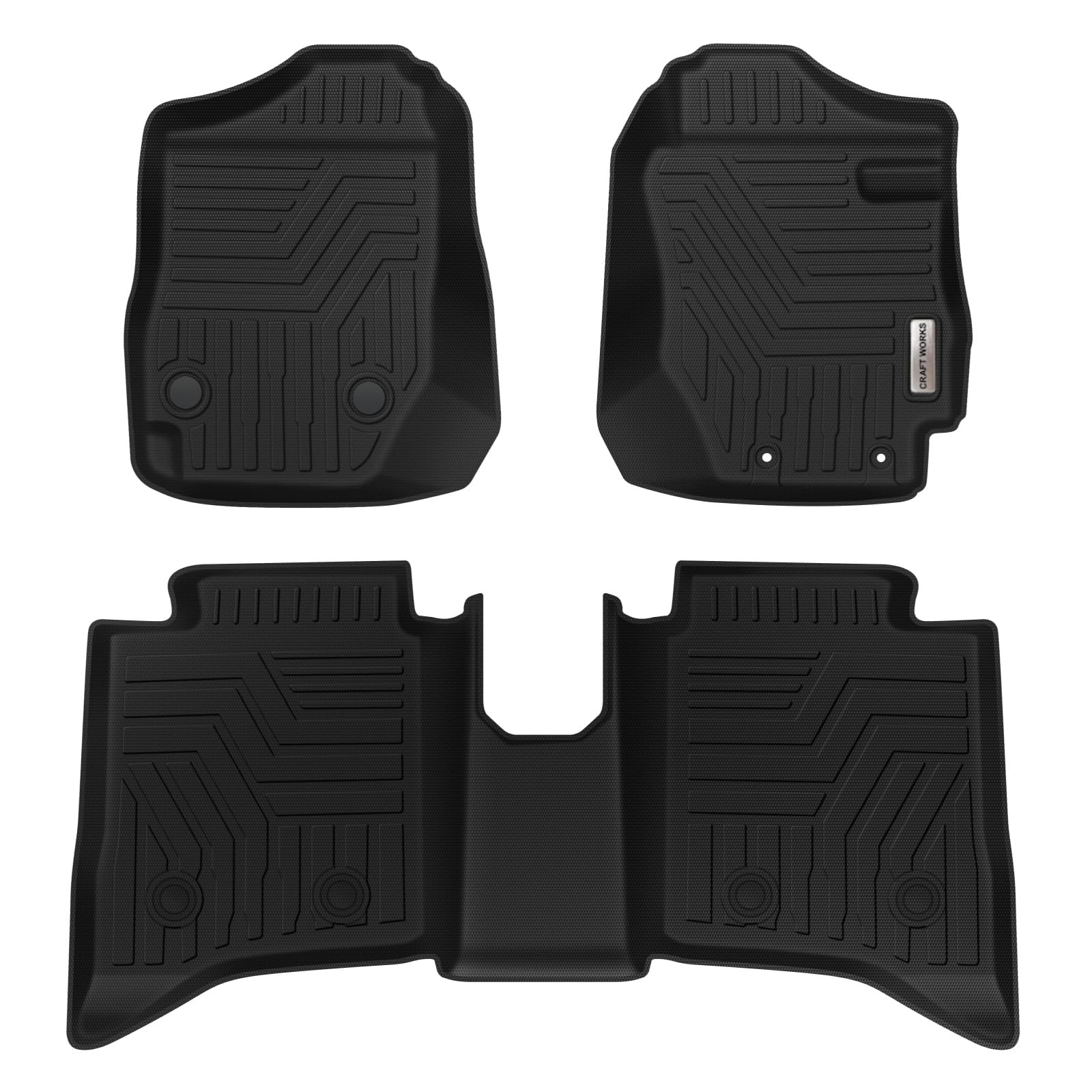 

Mechanic Craft Works Jimny Nomad MT Floor Perfect 3D 1st and 2nd Row Interior CRAFT WORKS JC74W [Automotive Supervised] Mats, Waterproof, Washable, чёрный