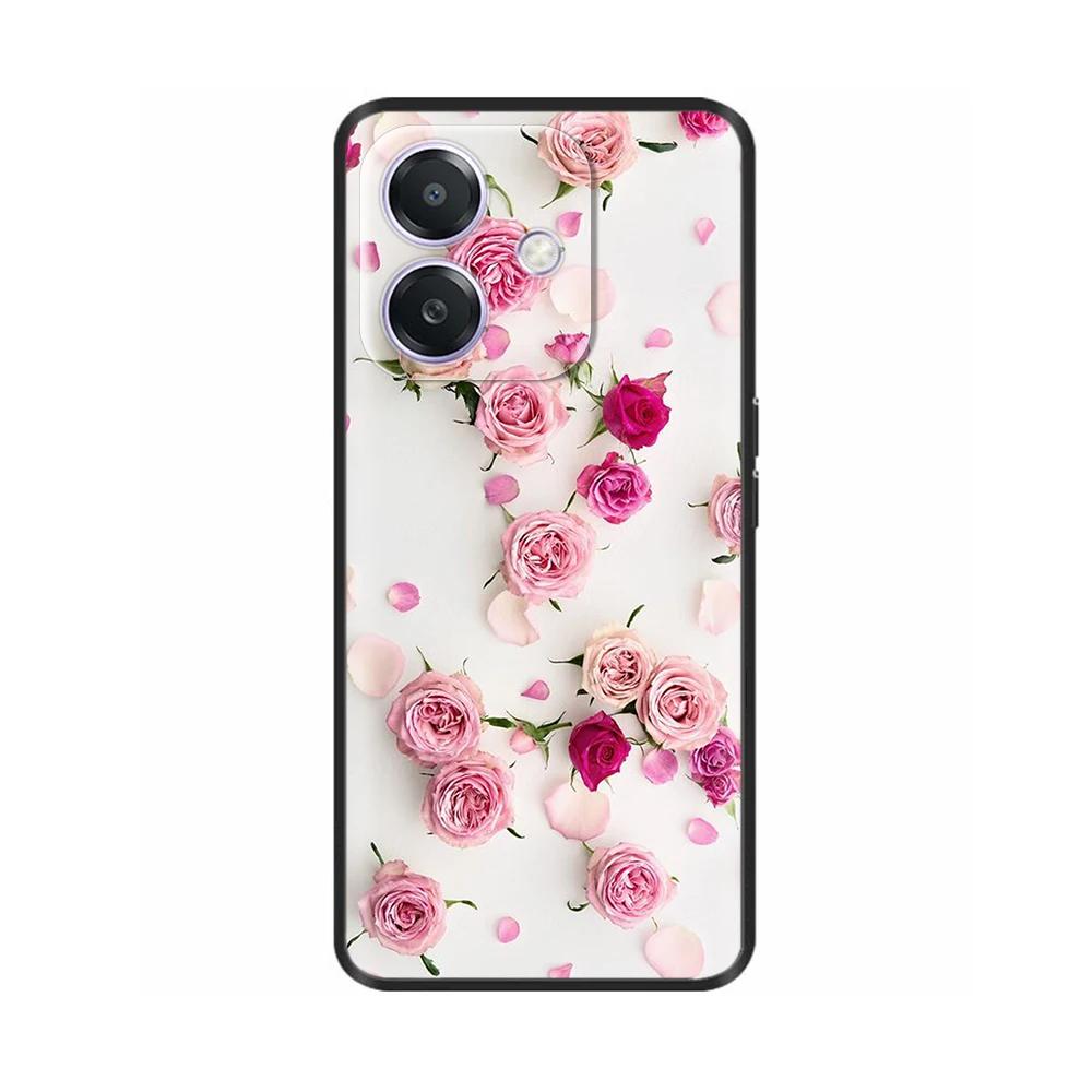 For Oppo A3X Case For Oppo A3 Cute Cover Silicon Soft Matte Phone Case For Oppo A3x CPH2681 OppoA3 Back Cover Coque Fundas Capa