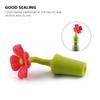 Flower Silicone Wine Bottle Stopper Wine Beer Champagne Bottle Leak-proof Sealing Cork Cork Convenient Kitchen Bar Accessories