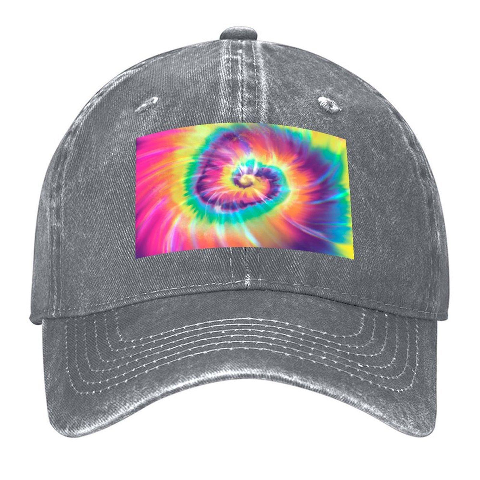 

2026 Rainbow Tie Dye Baseball Cap Designer Cap Cosplay Unique Hats Tea Hat Mens Women s