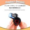 LvYiLinggg Potentiometer Knob 6mm Inner 6 Color Knob Hole Durable Volume Guitar Knob 1517mm, Diameter, Cap, D-Shaft Compatible, 180°, Plastic,