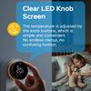 Thermostat, Programmable WiFi Smart thermostat socket, 1800W Digital Display, Rotary APP Controlled Temperature Control Socket
