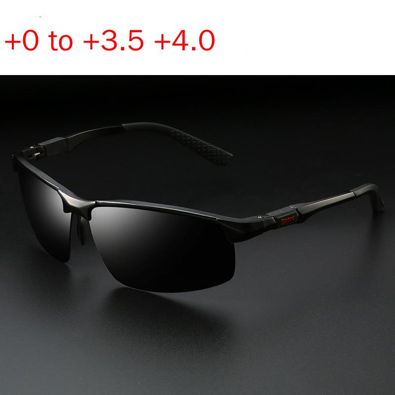 

New Aluminum Magnesium Reading Sun Glasses Women Men Presbyopia Sports Reading Sunglasses Diopter 1.0 To 3.0 NX 0
