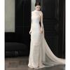 Luxurious Wedding Scarves Floor Length Sleeveless Bridal Scarf Ballroom Scarf for Weddings and Gatherings