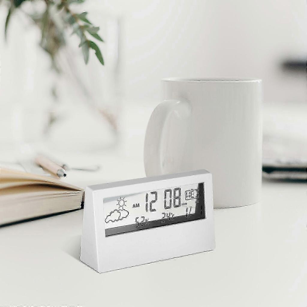 2026 Best!! Digital Clock Desk Clock for Bedrooms with Alarm Function
