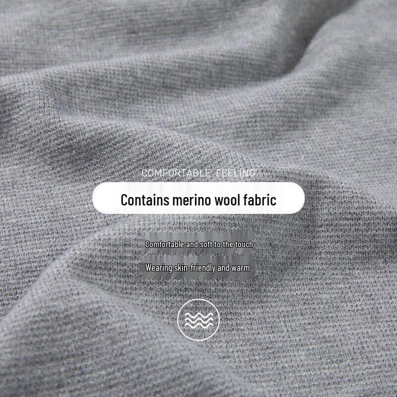 Herren Strickpullover mit langen Ärmeln im Fake-Zweiteiler-Look