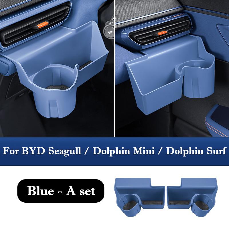 For BYD Seagull Dolphin Mini Surf Central Control Under Air Vent Storage Box Driver Passenger Water Cup Holder Interior Storage
