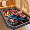 Home Quick-drying Absorbent Toilet Bathroom Door Special Absorbent Foot Mat Bathroom Kitchen Door Bathroom Anti-slip Mat