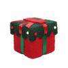Household Xmas Children's Bombonera Christmas Eve Lint Christmas Gift Box Present Ribbon Xmas  Eve Gift Box
