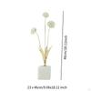 Flower Statue Sculpture Creative Gift Craft Ornament Art Figurine Modern Figurine, Tabletop Decor