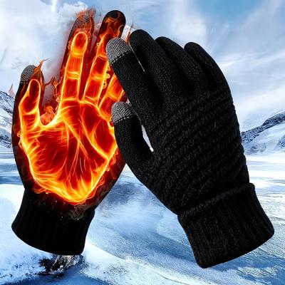 High qualityA Pair Winter Gloves for Men And Women - Thermal Insulated, High Quality, Windproof, Touchscreen Compatible, Perfect Christmas Gifts for