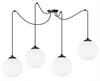 DECKENHÄNGENDE LAMPE SPIDER BALL SCHWARZ LED 15cm