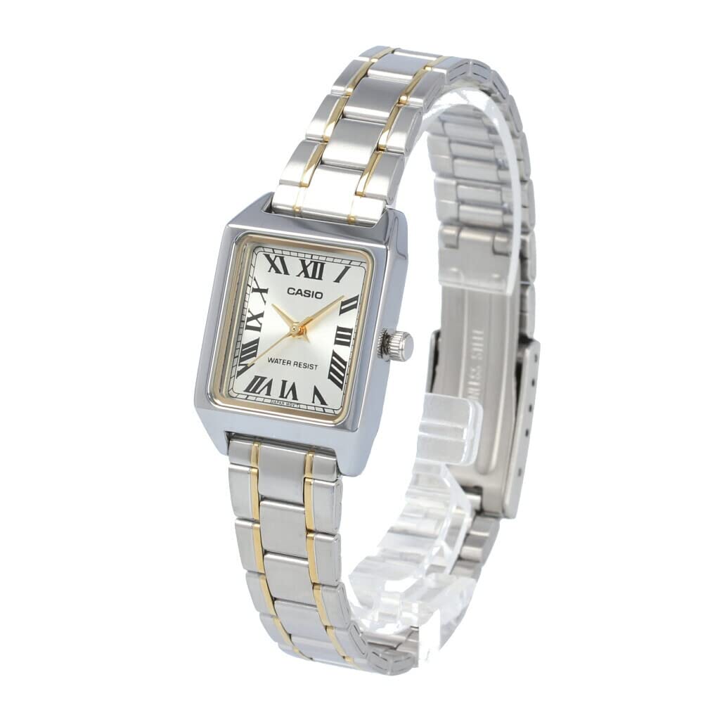 Casio Quartz Watch LTP-V007SG-9B Women Silver Stainless Steel Analog Wristwatch Business Style Unisex