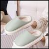White Fang PU Leather Waterproof Simple and for Men and RS022 Non-Slip One-Size Slippers, Stylish, Women, (Purple)