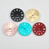 NH35 29mm No Logo Watch Dial Fit NH35A NH36 Movement Sterile Window Green Luminous 3.0/3.8 O'clock Crown Watch Dial Parts
