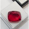 Mozambique Red Ruby 15+ Ct Cushion Cut Certified Beautiful Loose Gemstone