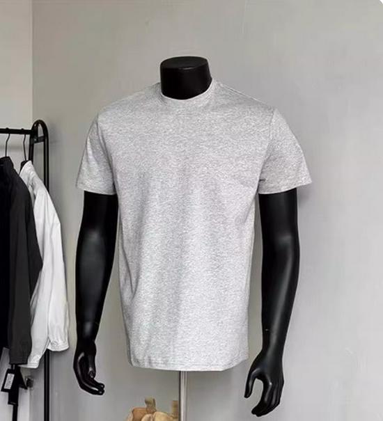 Summer Arrival Unisex Trendy T-shirt with Padded Shoulders - Hong Kong Style Medium