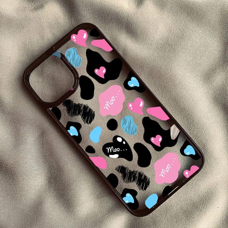 

Стильный розовый чехол для телефона с леопардовым узором для IPhone 16 15 14 13 12 11 Pro Max Mini XS XR X 7 8 Plus SE 2 Ударопрочный чехол For iPhone 15Pro