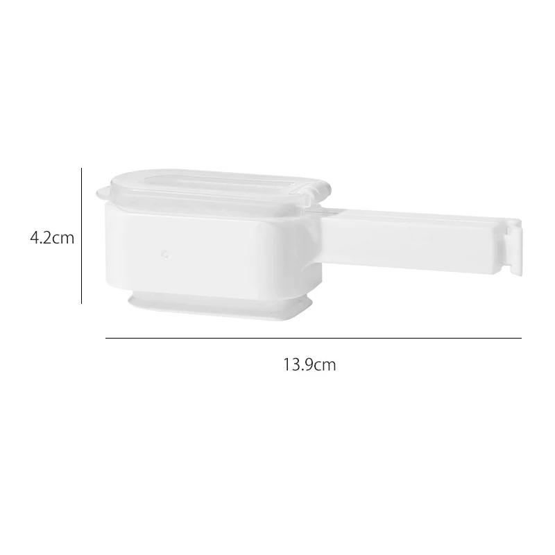 1/2pcs Food Bag Clips, With Lid Sealing Clips, Milk Powder Snack Clips Sealer, Kitchen Food Moisture-Proof Chips Milk Bag Clips