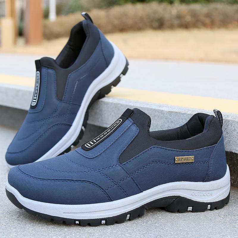 Men's Shoes, Versatile Men's Lightweight Wear-Resistant Running Shoes, Slip-On Mesh Hiking Shoes, Comfortable Sports Shoes for Men, Breathable Men