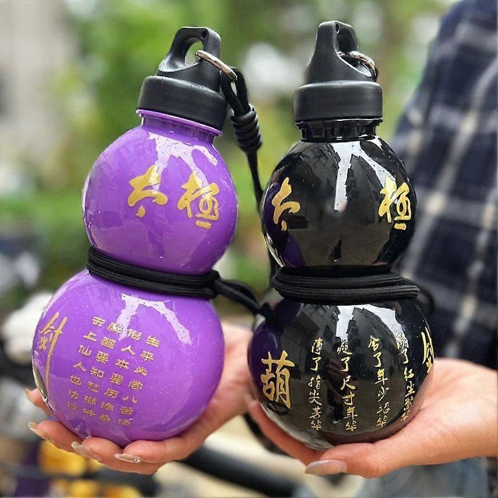 750ml Gourd Shape Water Bottle PC Material Journey To the West Monkey King Design