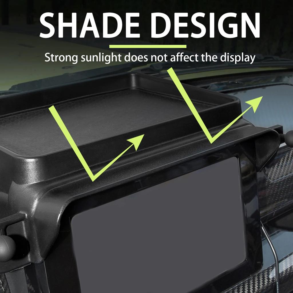 Dla Suzuki Jimny JB64 JB74W -2023 Centralna deska rozdzielcza Pudełko do przechowywania Tacka Paleta Uchwyt na telefon Organizer Akcesoria samochodowe