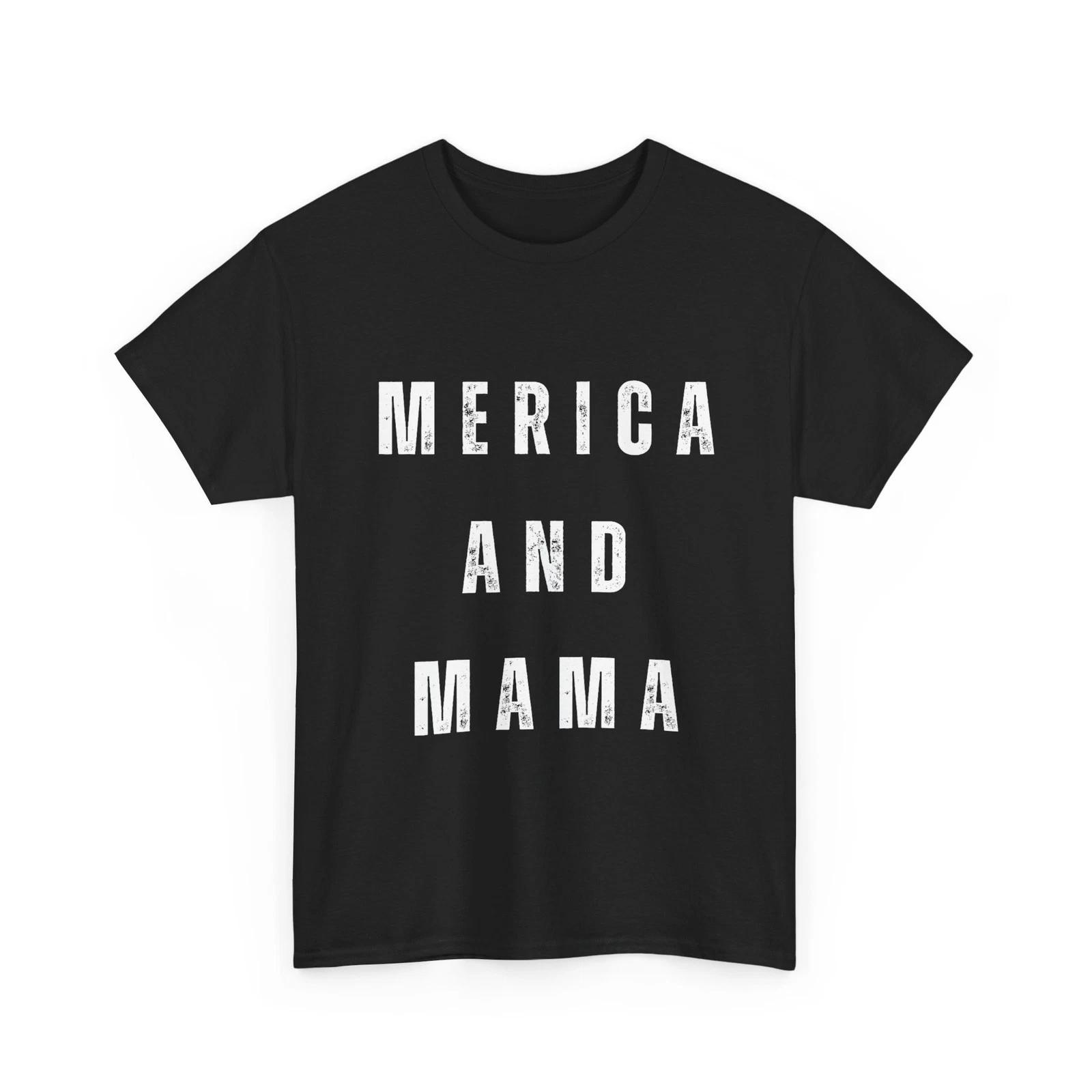 

Merica and Mama Shirt, Mother s Day Mom Women Patriotic Shirt M