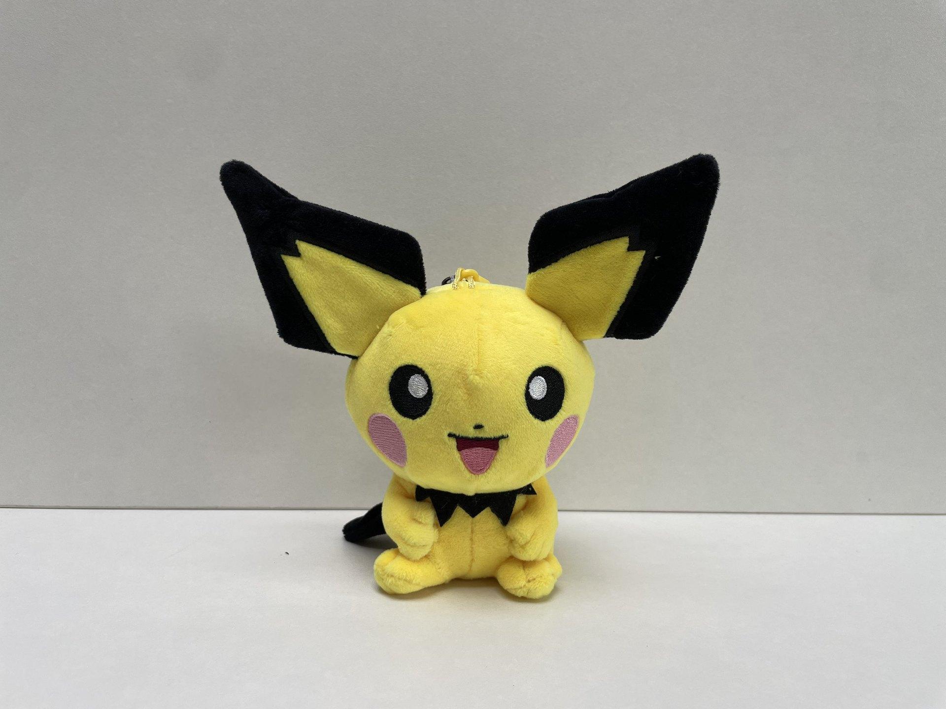Pokémon Pikachu, Jigglypuff, Eevee, Geodude Anime Plush Toys, Cute Pokémon Plush Dolls