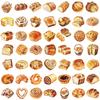 50/100PCS Cute baking bread Stickers Nostalgic DIY Waterproof Scrapbooking Creative Paper Laptop Luggage Waterproof Sticker