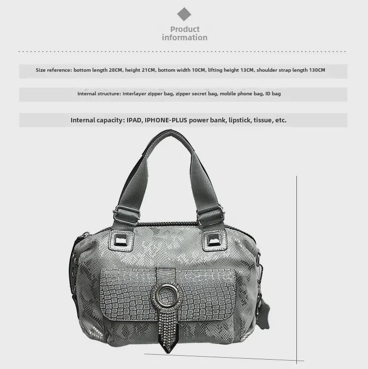 2025 Handtasche im Western-Stil mit Diamanten: Vielseitige Damen-Tragetasche, Schultertasche und Umhängetasche