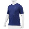 Pro Baseball Short Round Hydro Silver Miz21ss Undershirt, Sleeve, Neck, Titanium, Deodorizing, 12JA1P35, 202103-new