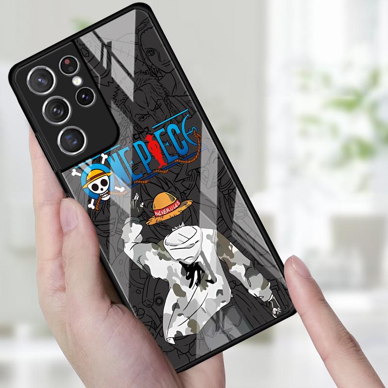 Phone Cover Case for Samsung Galaxy S25 S20 FE S21 S22 Note 10 20 8 9 S23 Plus S8 S9 S10 S24 Ultra OneS P-ieceS Luffs