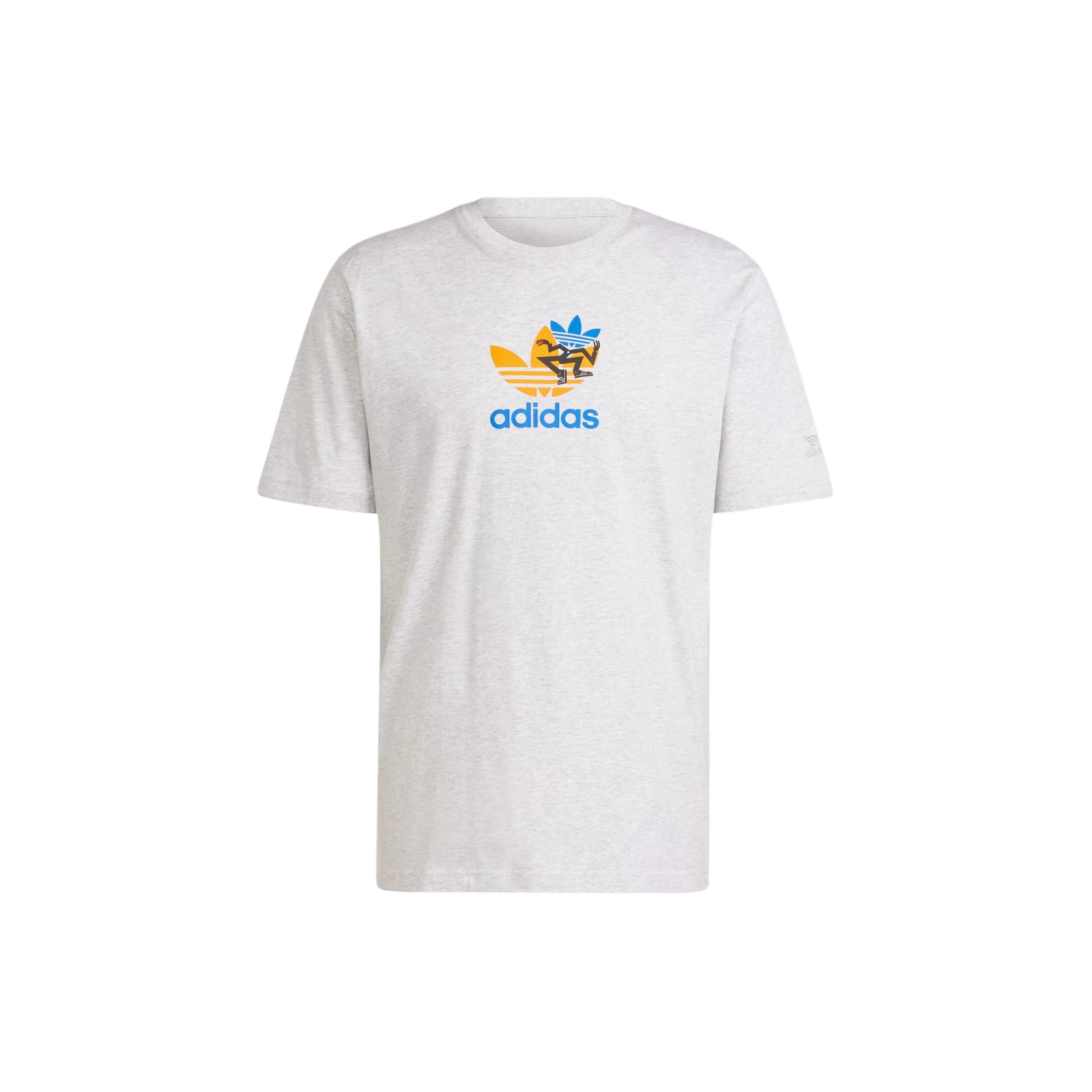 adidas Lifestyle Training Supply T-shirt Asia Sizing Light Grey Men s IS2912 S