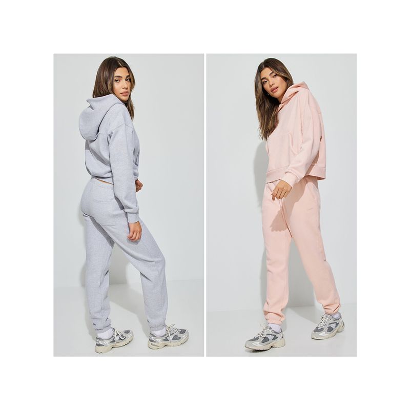 Foreign Trade Original Order GA Fleece-lined Elastic Waist Jogger Pants-Embroider Collector's Edition-with Back Pocket Casual Pants Pants