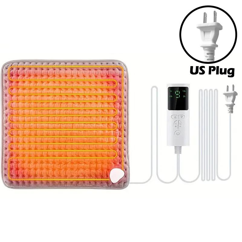 

Портативная электрическая грелка для ног, мягкая плюшевая моющаяся грелка для ног, нагреватель для здорового ухода за ногами, бытовой коврик для согрева ног