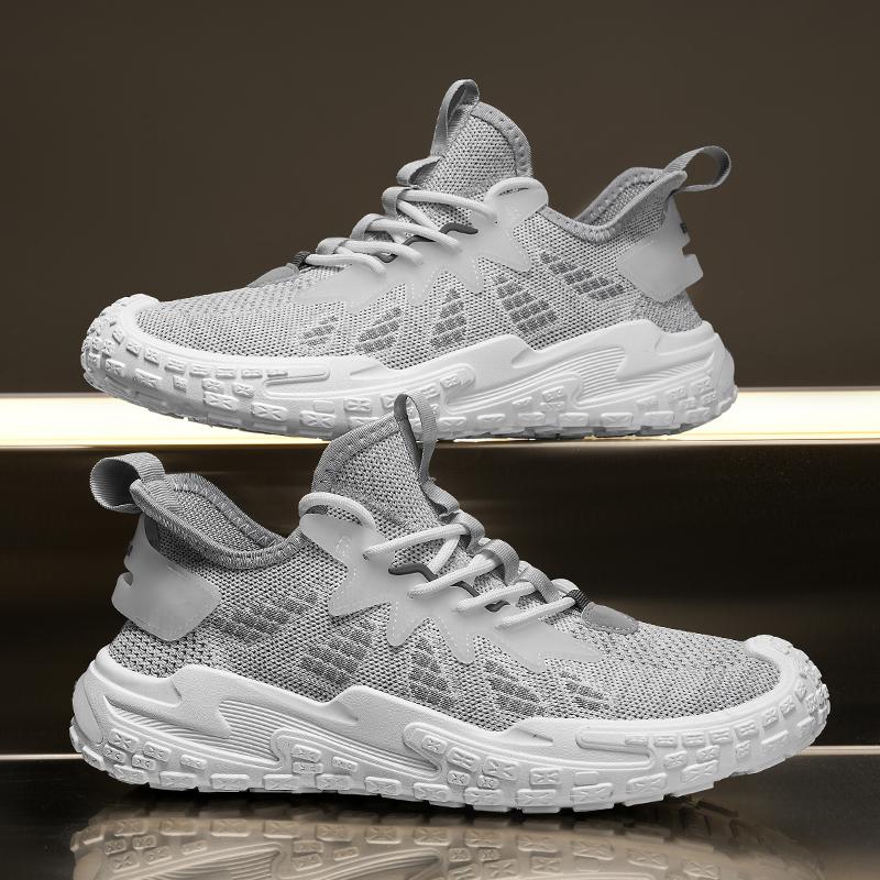 Fashion Summer New Trendy and Fashionable Outerwear Versatile Lightweight Breathable Mesh  Shoes Casual Sports Men's Shoes