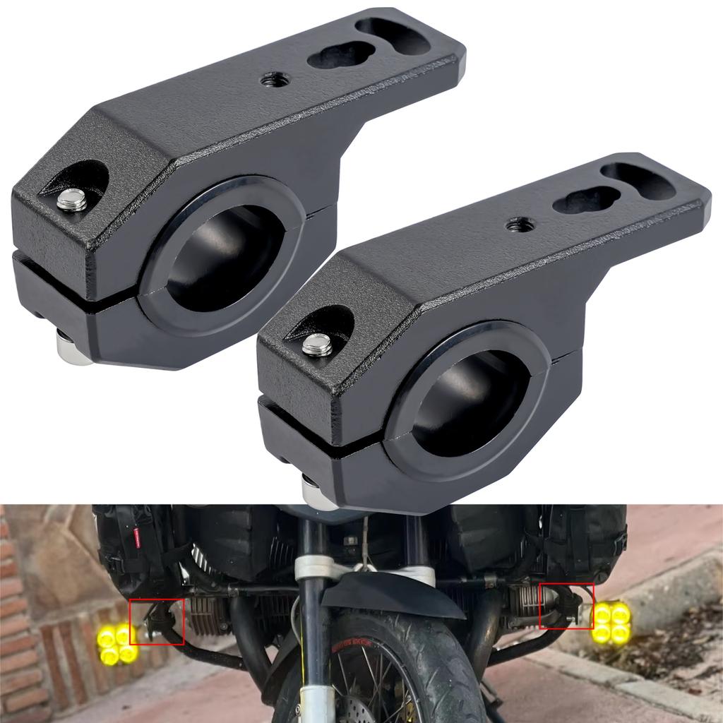Motorcycle Mounting Bracket Driving Fog Lights Work Auxiliary Lights Universal Clamp for Motorcycle LED Headlight Clamps Bracket