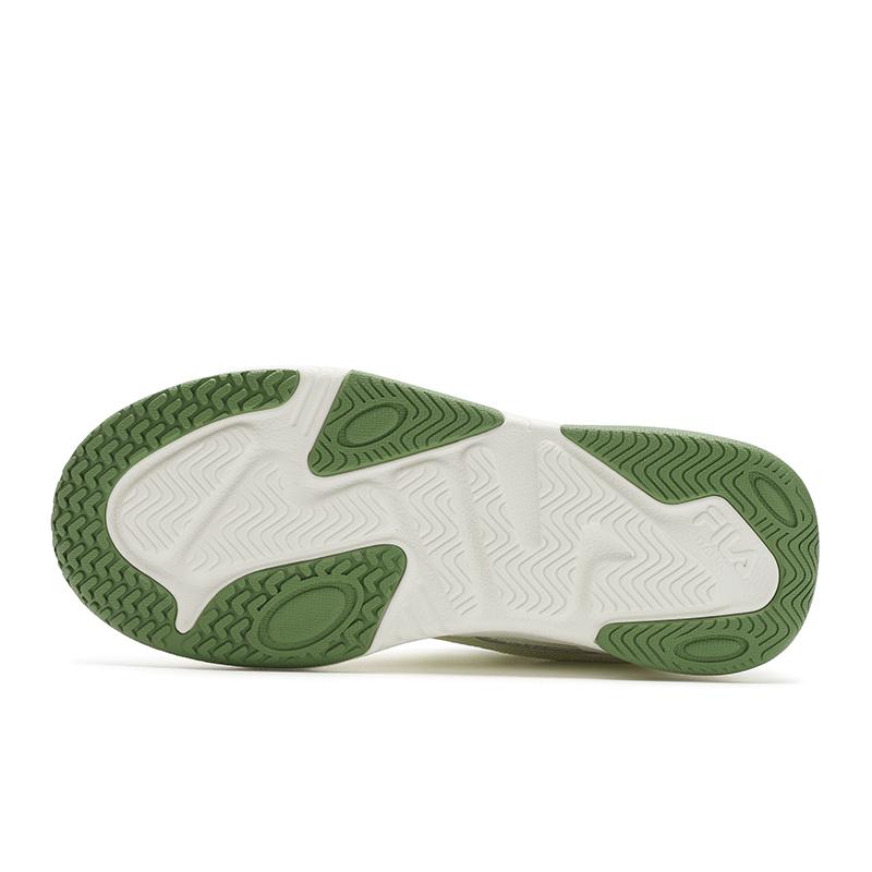 Fila Vibe Retro Series Fashion Simple Comfortable Versatile Casual Breathable Low-Top Skate Shoes Women Sneaker Fluorite-Green F12W522212FFS