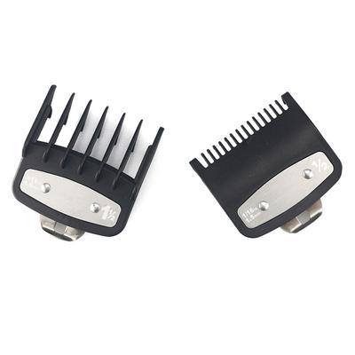 Professioneller Schwarzer Friseur-Schneideführungskamm mit Metallclip Haartools & Zubehör