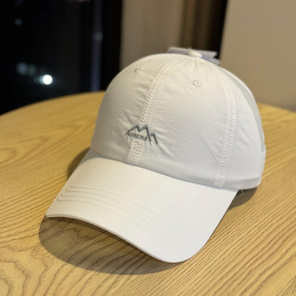 High-quality men's summer quick-dry breathable baseball cap, outdoor fishing sunshade, sun protection women's duckbill cap, sun hat