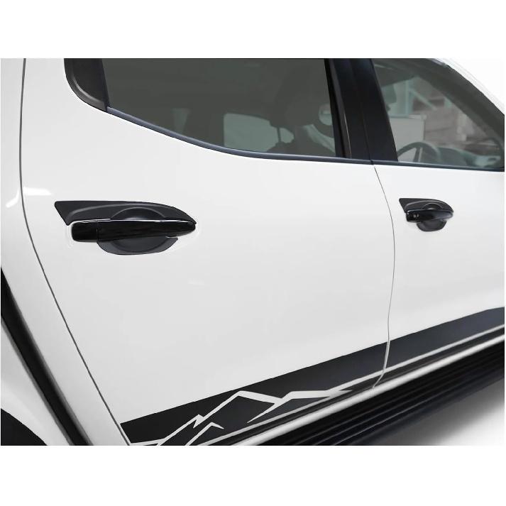 Auto Part Car Accessories Door Handle Cover Door Bowl Compatible with Nissan Navara 2015-2019 Frontier NP300 2021 2022 2023 2024 Year(Door handle