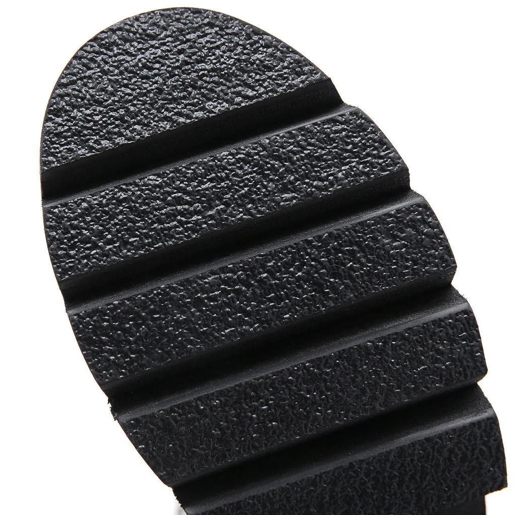 8cm Heels 2024 Large Chain Thick Bottom Waterproof Platform Women's Shoes Thick High Heels Short Women's Boots Lhx