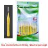 Kieferorthopädische Interdentalbürsten Typ I (10er-Pack) zur Zahnspangenreinigung
