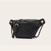 New Large-capacity Mobile Phone Bag, Embroidery Thread Fanny Pack, Premium Breast Bag, Oblique Span Bag, Fashionable Versatile Diamond Shoulder Bag.