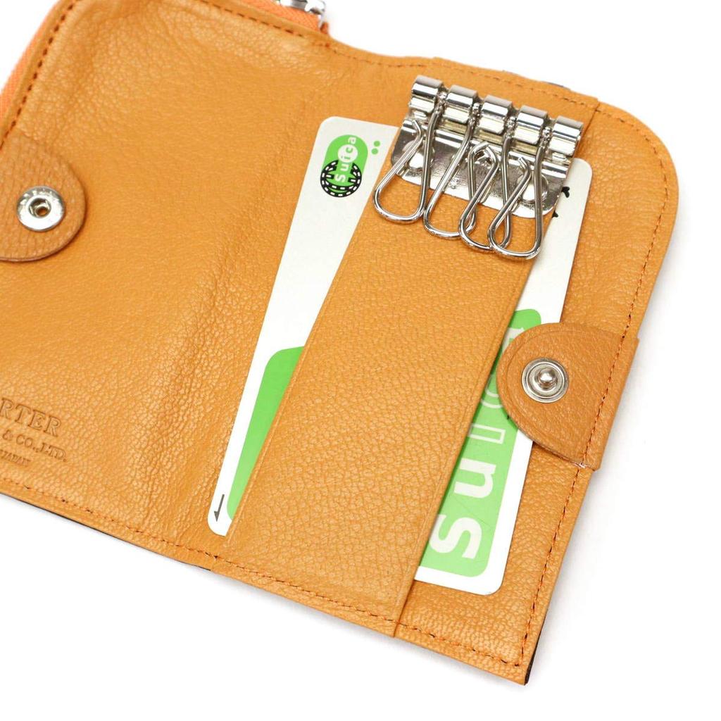 Yoshida & Co. Porter Key Case [PORTER DOUBLE] 129-06014 1. Black