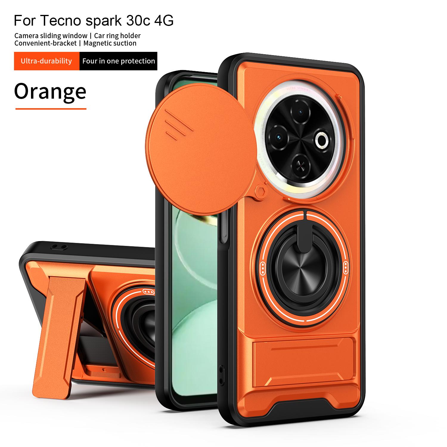 Чехол для Tecno Spark 30C Чехол Tecno Spark 30C 4G Магнитный держатель-книжка Magsafe Защитный чехол-броня для камеры Tecno Spark 30C 4G