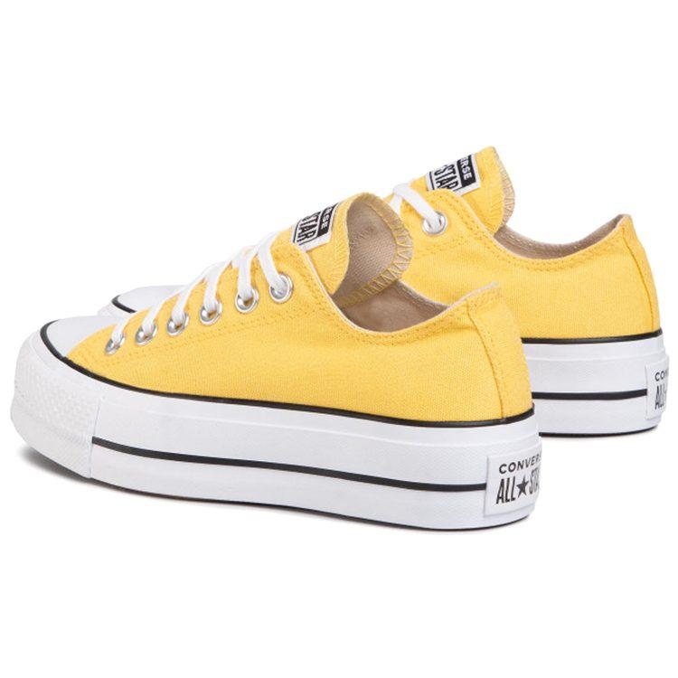 Converse Chuck Taylor All Star Lift Ox 'Yellow White' Women's 568627C